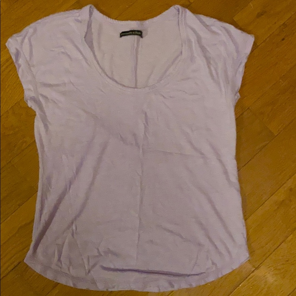 Purple Short Sleeve Tee Shirt